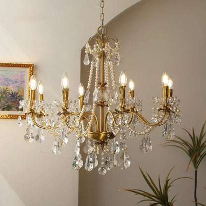Decorbites™ Kristallanhänger-Lüster Flurleuchte Luxus Kerzendesign LED Lamparas