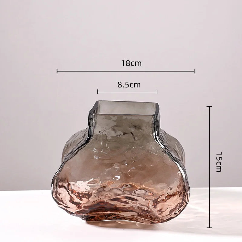 Decorbites™ Golden Geometrische Glasvase Hydroponik-Terrarium Heimdekoration-Zubehör