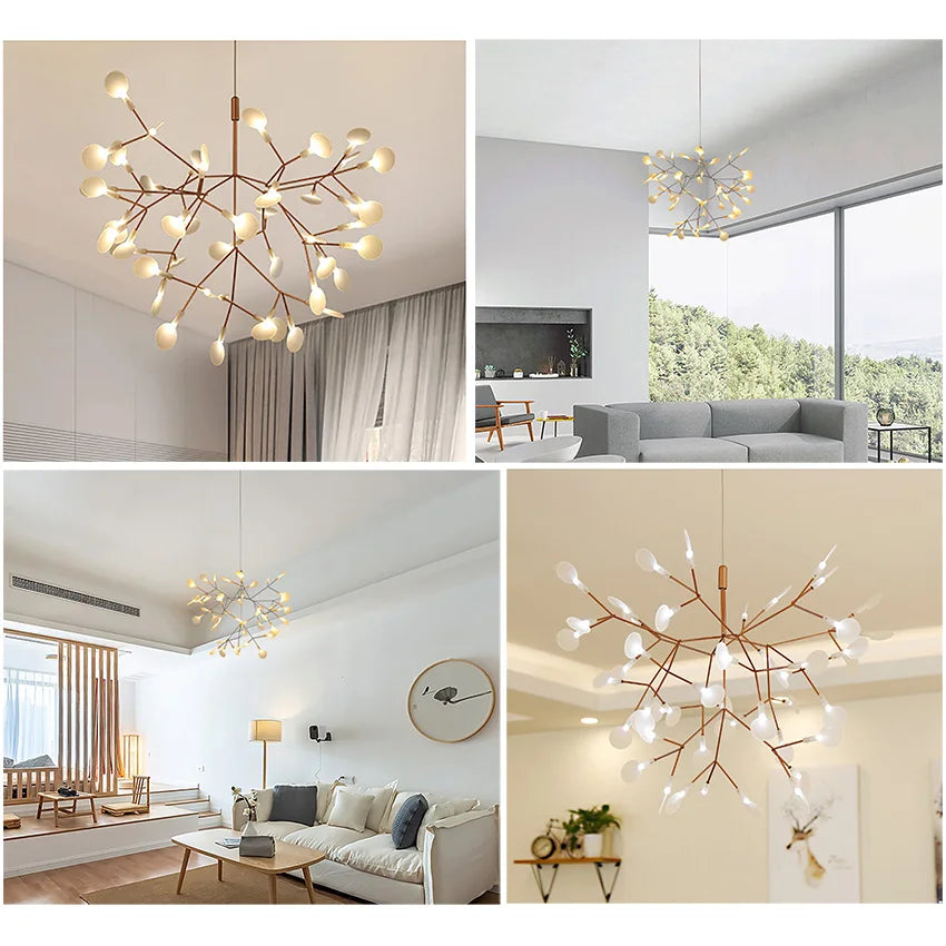 Nordic Brass Ceiling Chandelier