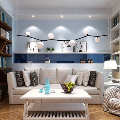 Decorbites™ Glaszweigenleuchter: LED-Beleuchtung für Wohnzimmer & Esstisch als Heimdekoration
