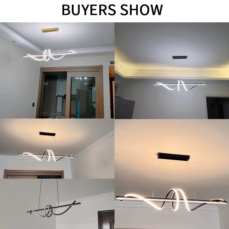 Decorbites™ Kücheninsel LED-Pendantleuchte Kronleuchter für Essbereich