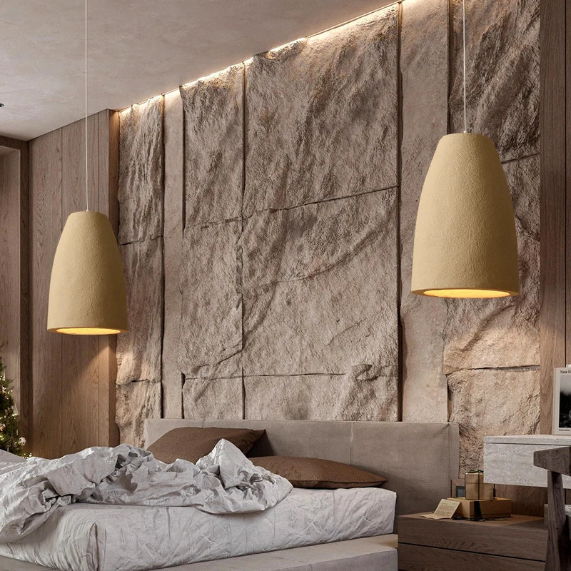 Decorbites™ LED-Kronleuchter: Minimalistisches Beton-Hängeleuchte für Schlafzimmer und Wohnzimmer