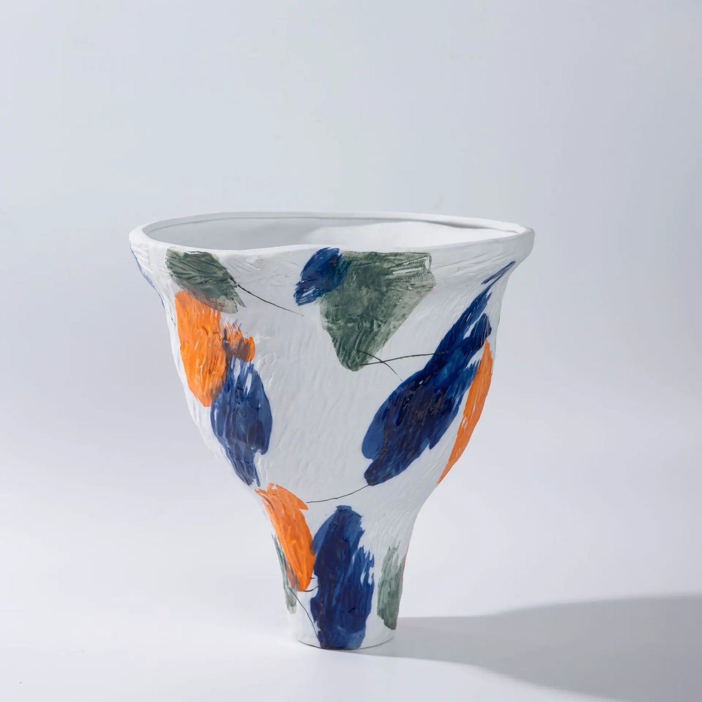 DecorBites™ Abstract Irregular Ceramic Vase Set Colorful Graffiti Ornaments Home Decoration