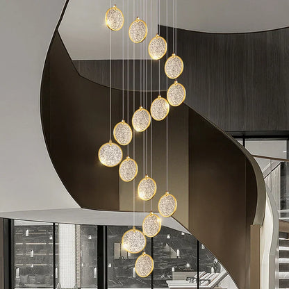 Decorbites™ Zweistöckige LED-Ring-Leuchter - Modernes nordisches Stil Wohnzimmerbeleuchtung