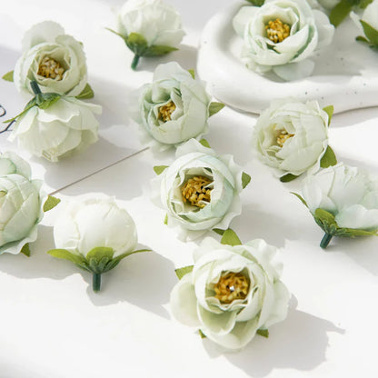 DecorBites™ Artificial Flowers Wedding Christmas Decoration Home Scrapbooking Bridal Accessories
