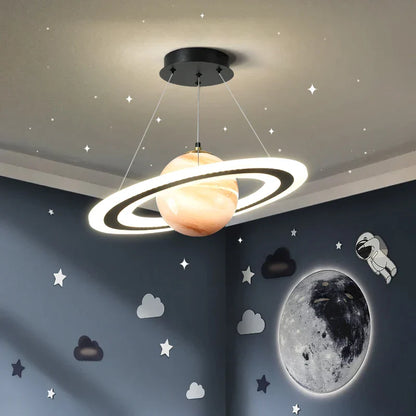 Decorbites™ LED-Acrylic-Planet-Hängeleuchte: Sternleuchter für Kinderzimmer, Wohnzimmer und Schlafzimmer