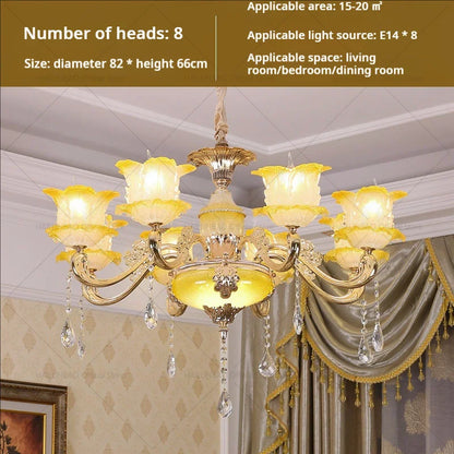 Decorbites™ Elegante Kristall-Leuchter Beleuchtung für Wohnzimmer und Schlafzimmer