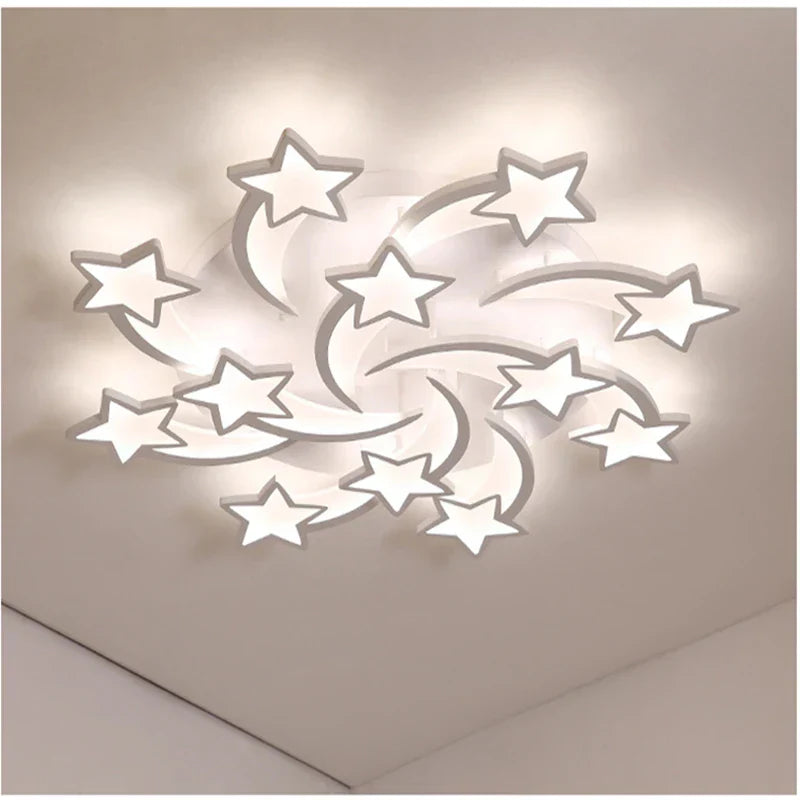 Decorbites™ LED-Acrylichtkronleuchter mit Fernbedienung für Innenbeleuchtung im Haus