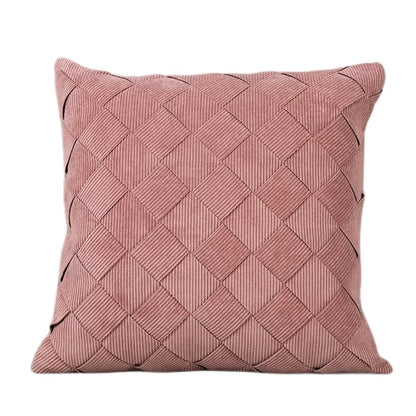 Decorbites™ Graue Web-Luxus-Kissenbezug 45x45 cm für Sofa Wohnzimmer Schlafzimmer