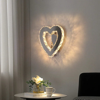 DecorBites™ Crystal LED Wall Light Modern Indoor Lighting for Living Room & Aisle