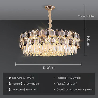 Decorbites™ Kristall-Leuchter: Postmoderne Wohnzimmer-Esszimmer-Schlafzimmer-Lampe, Luxus & Kreativ