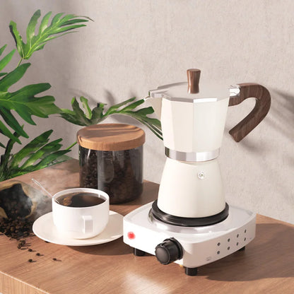 Decorbites™ 300ml Klassische Kaffeemaschine von GIANXI: Aluminium italienischer Herd-Mokka-Topf