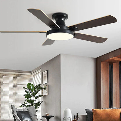 Decorbites™ 56" Niedrigboden-Deckenventilator mit Licht | Innenwohnzimmer-Leuchter | Modernes Design