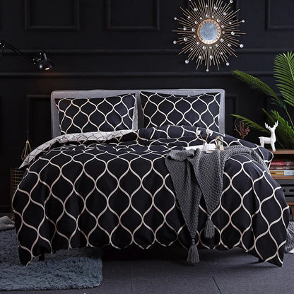 DecorBites™ Leopard Print Duvet Set for Double/Queen/King Size Beds
