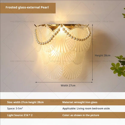 Decorbites™ Luxus-Kristallglas-Wandleuchte für Gang, Wohnzimmer, Schlafzimmer & Flurbeleuchtung