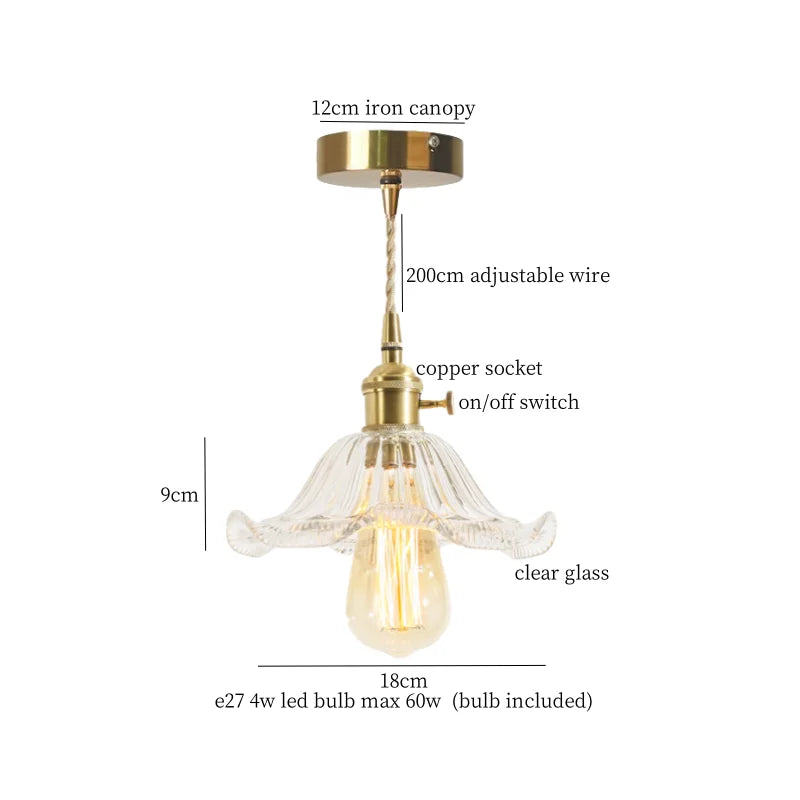 Decorbites™ Grünes Glas LED-Pendelleuchte - Moderne nordische Hängelampe