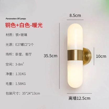 DecorBites™ LED Vanity Mirror Light for Bathroom Restroom Bedroom Hallway Corridor