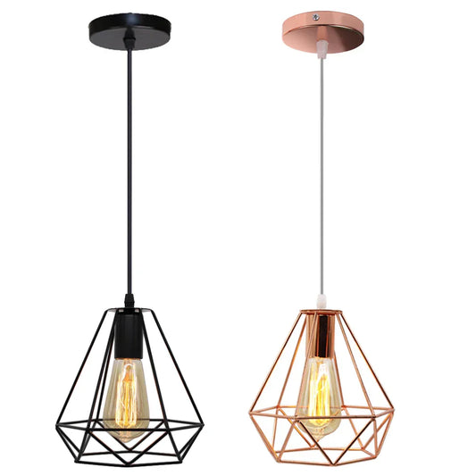 Decorbites™ Industrieller Metallkäfig-Hängelampe für Heimbeleuchtung