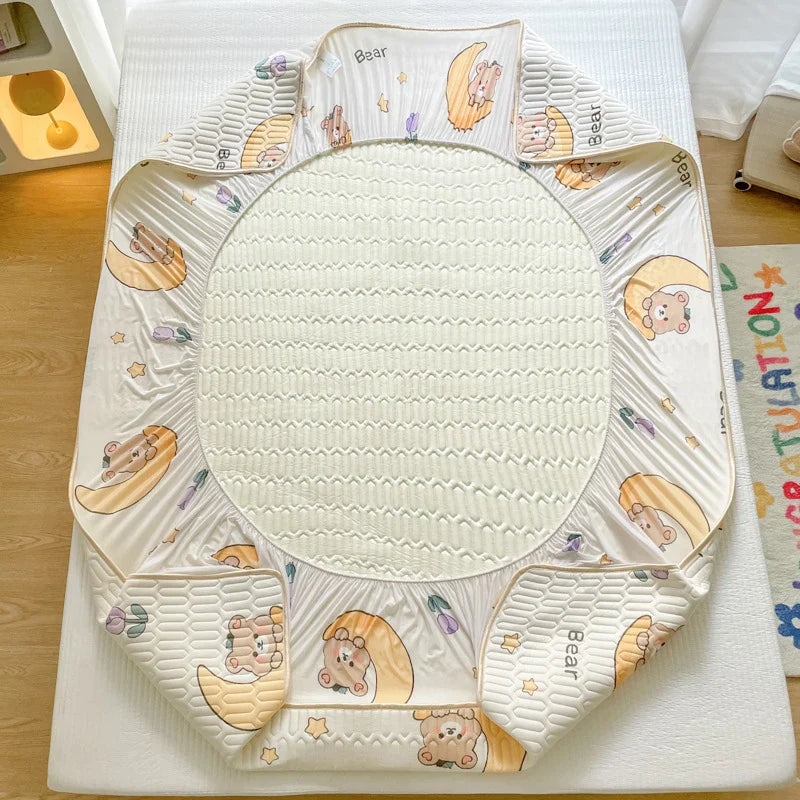 Latex Cooling Mattress Set