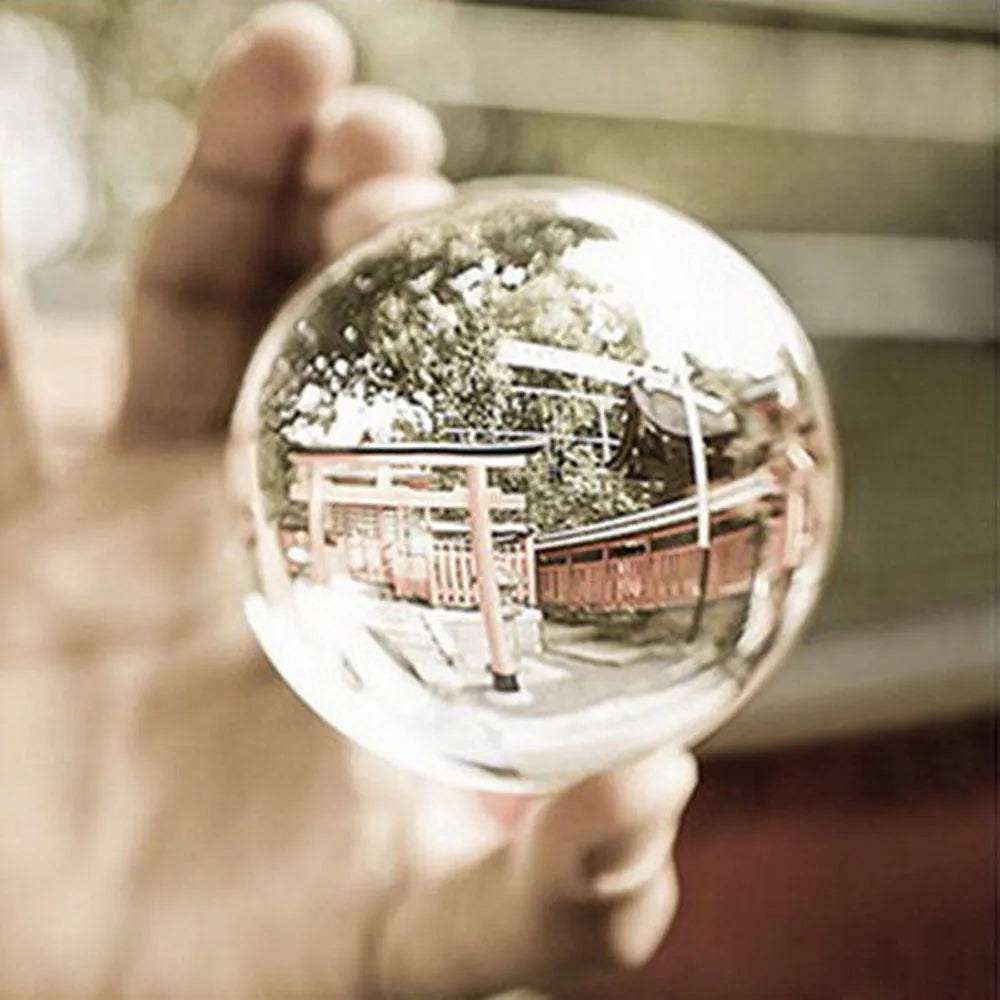 Decorbites™ Glas-Kristallkugel 4 cm verspiegelte Fotografie-Requisite Fengshui-Heimdekoration