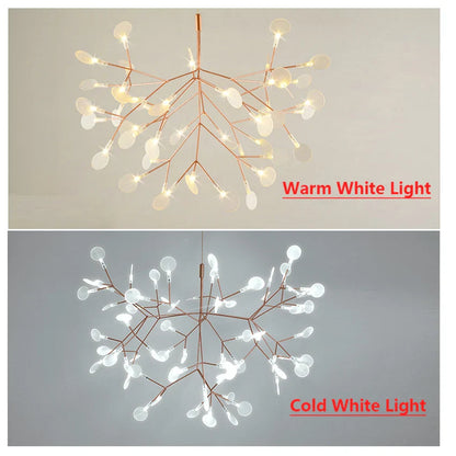 DecorBites™ Luxe Chandelier: Modern Nordic Ceiling Light for Living & Dining Room