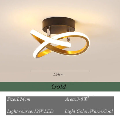 DecorBites™ LED Aisle Ceiling Lights for Home Lighting in Bedroom Living Room Corridor