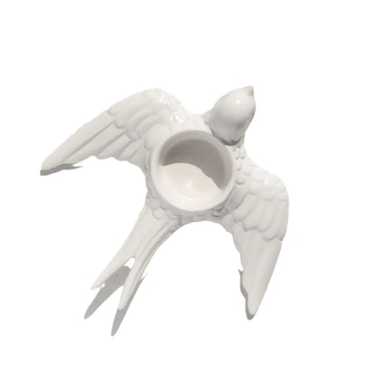 Decorbites™ Goldener Vogel Keramik Kerzenhalter-Tablett Hochzeitsdekoration