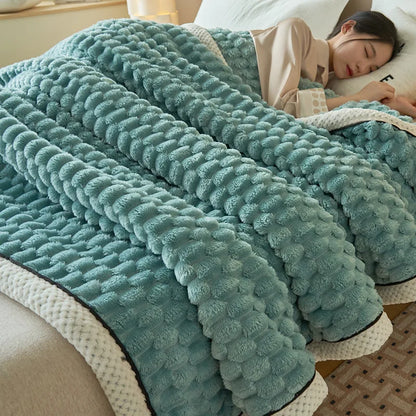 Decorbites™ Kuschelnde Korallenfleece-Bettdecke – Weich, warm und bequem für Herbst/Winter