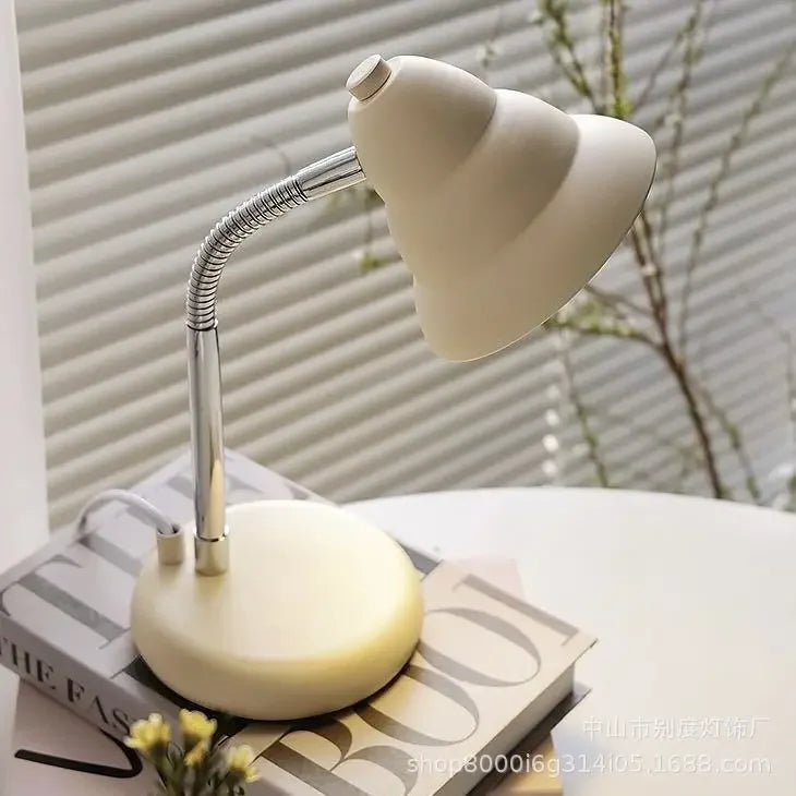 Decorbites™ Sahneartige Schrauben-Dekorations-Schreibtischlampe zum Lesen und Lernen