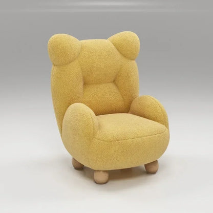 Decorbites™ Kinder Lammvelours Bären-Sofasessel: Süßer & gemütlicher Einzel-Sitz für Schlafzimmer & Wohnzimmer