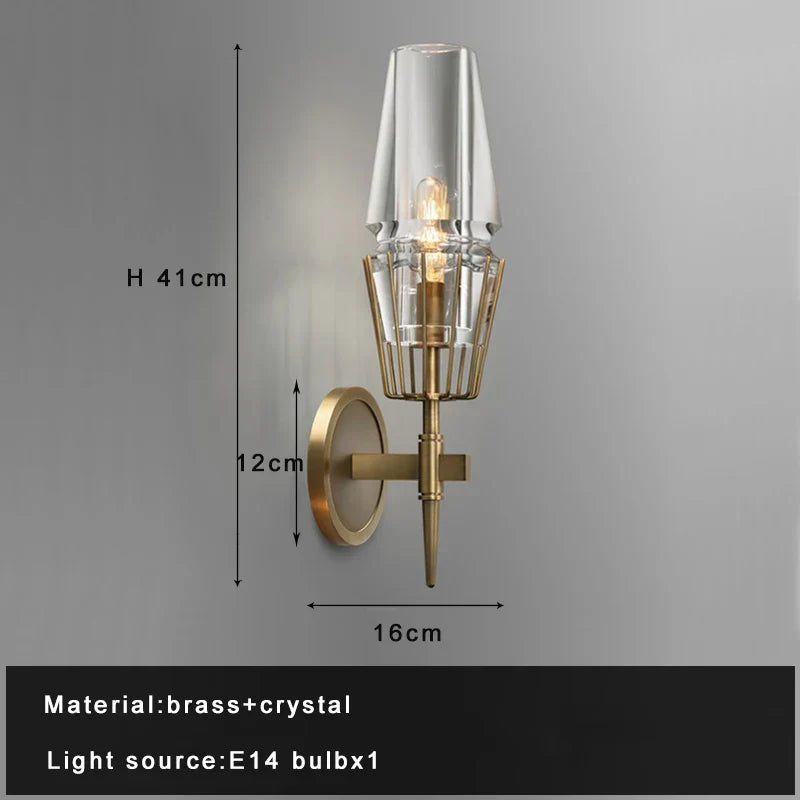 DecorBites™ Crystal Bronze Pendant Lamp for Dining Room LED Dimmable Lighting