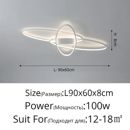 DecorBites™ Dimmable Ceiling Chandeliers for Living Bedroom Dining Room Lighting