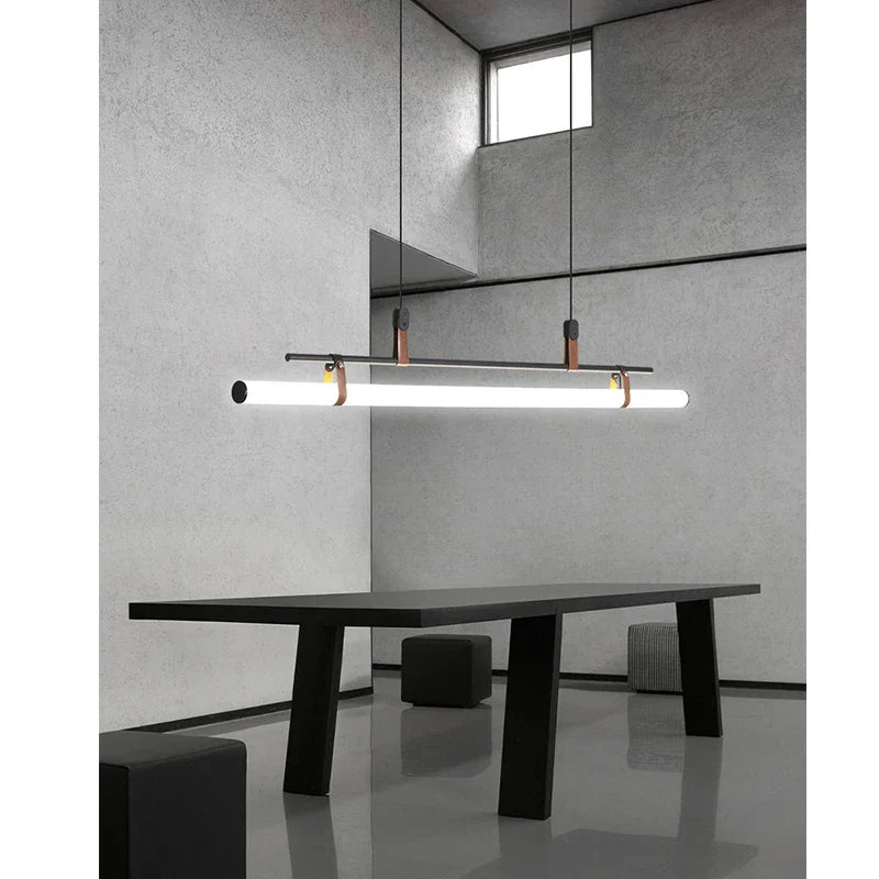 Decorbites™ Glasgürtel-Kronleuchter: Moderne LED-Beleuchtung für Innenräume in Restaurants & Büros