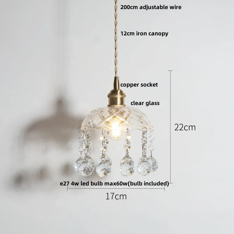 Decorbites™ Klar-Glas-LED-Hängeleuchten für Heimdekoration und Beleuchtung