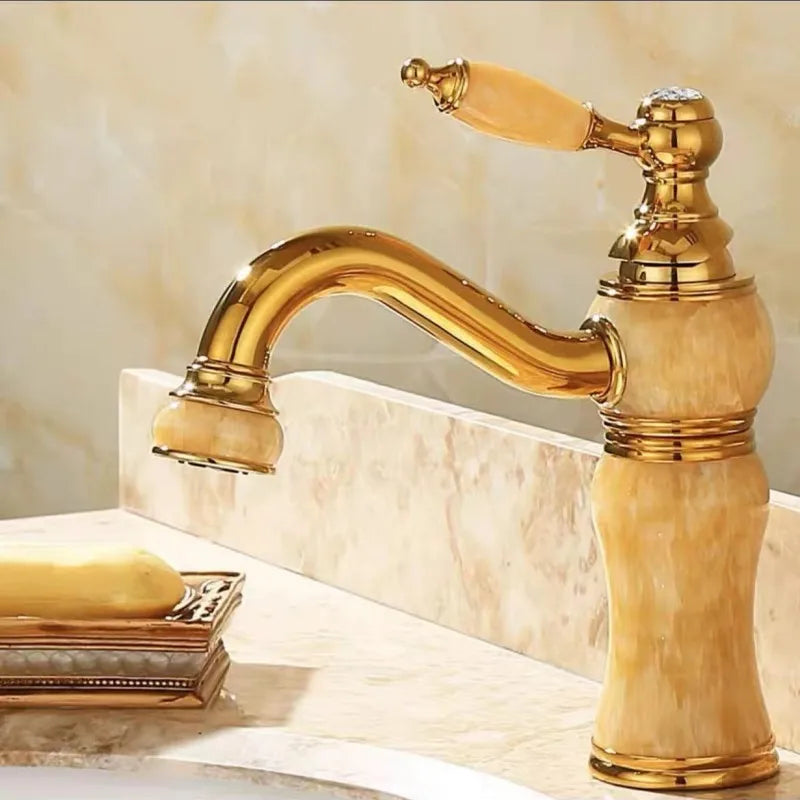 Brass Waterfall Bathroom Faucet