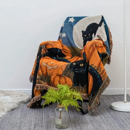 Decorbites™ Halloween-Stil Quasten-Wurfbettdecke