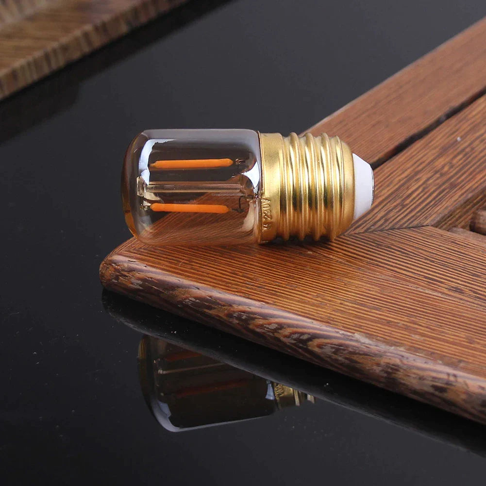Decorbites™ Goldgetöntes LED-Röhrenlicht, 1 W, Warmweiß, dimmbar, Vintage-Stil