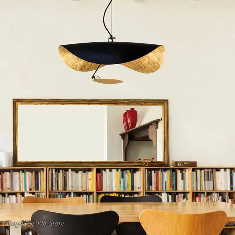 Decorbites™ Gold-Textur LED-Hängeleuchten: Moderne Hängelampen für Wohnzimmer und Schlafzimmer