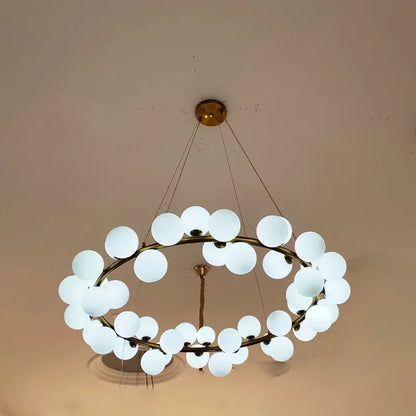 Decorbites™ Glas-Kugel-LED-Kronleuchter-Hängeleuchte für Wohn- und Esszimmer