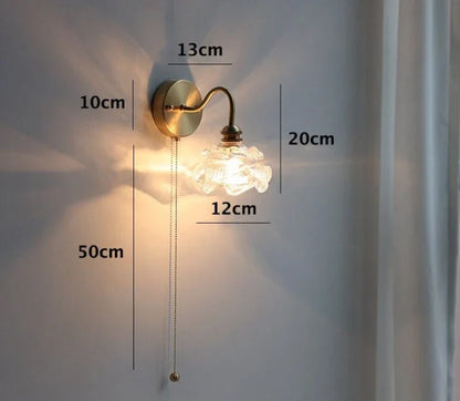 DecorBites™ Green Glass Pendant Light for Bedroom Dinning Living Room