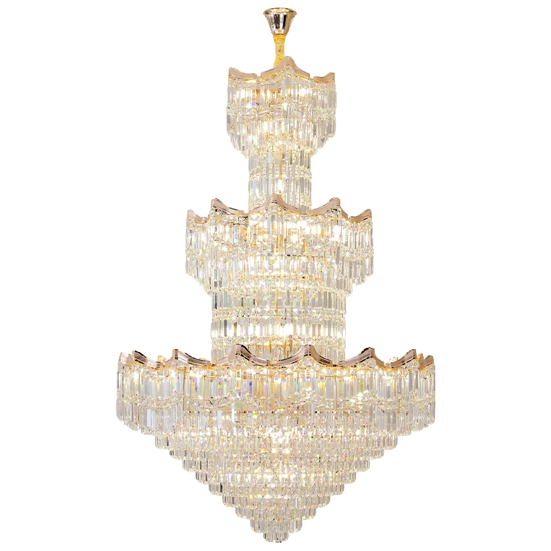 Decorbites™ Kristall-Duplex-Kronleuchter: Postmoderne Luxus-Beleuchtung für Wohnzimmer, Club und Villa