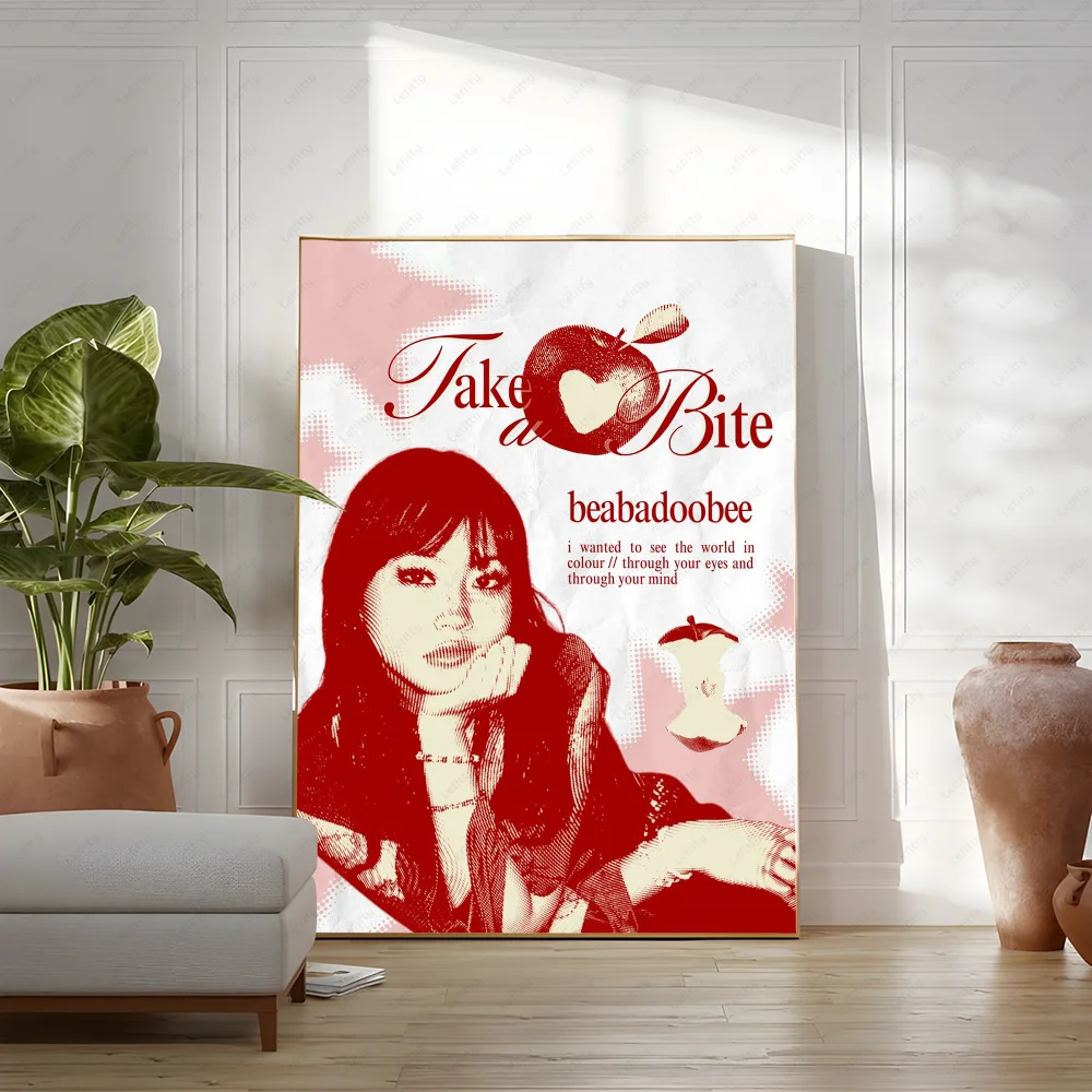 Rock Singer pretty B-Beabadoobee Poster Home living room Wall Art Garage Room Decor
