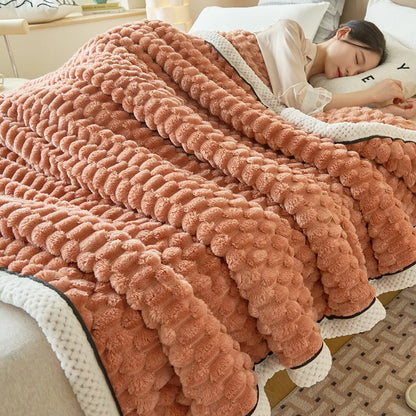 Decorbites™ Kuschelnde Korallenfleece-Bettdecke – Weich, warm und bequem für Herbst/Winter