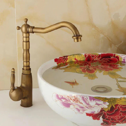Decorbites™ Beckenarmatur Waschtischarmatur Messing Badezimmer Mischbatterie Wasserhahn Waschbecken Mischbatterien