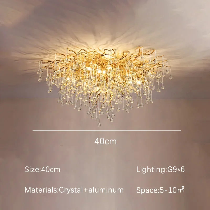 Luxury Crystal Ceiling Chandelier