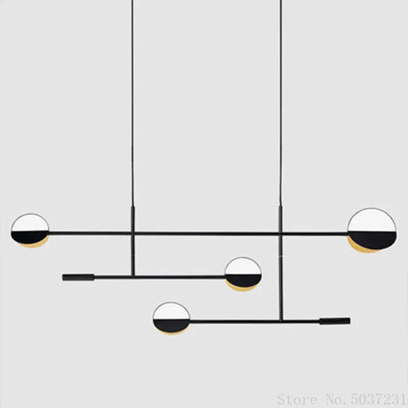 DecorBites™ Geometric Iron Pendant Lamp for Home Decor and Lighting