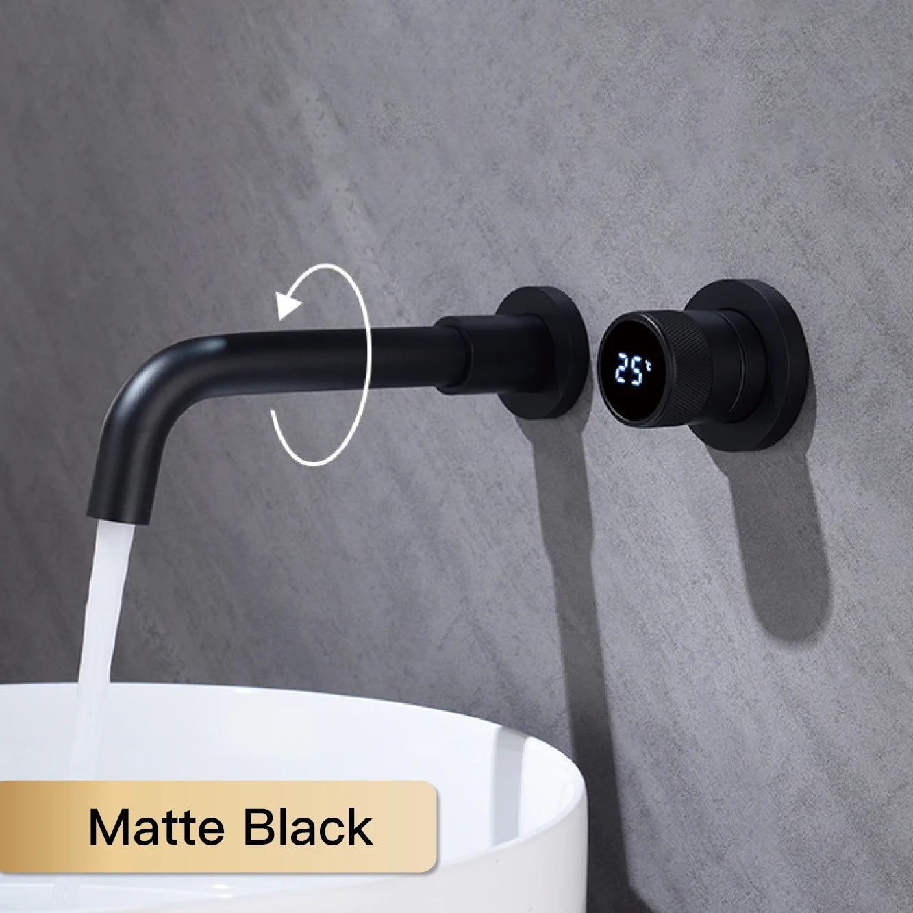 Bathroom Faucet Wall Mount Brass
