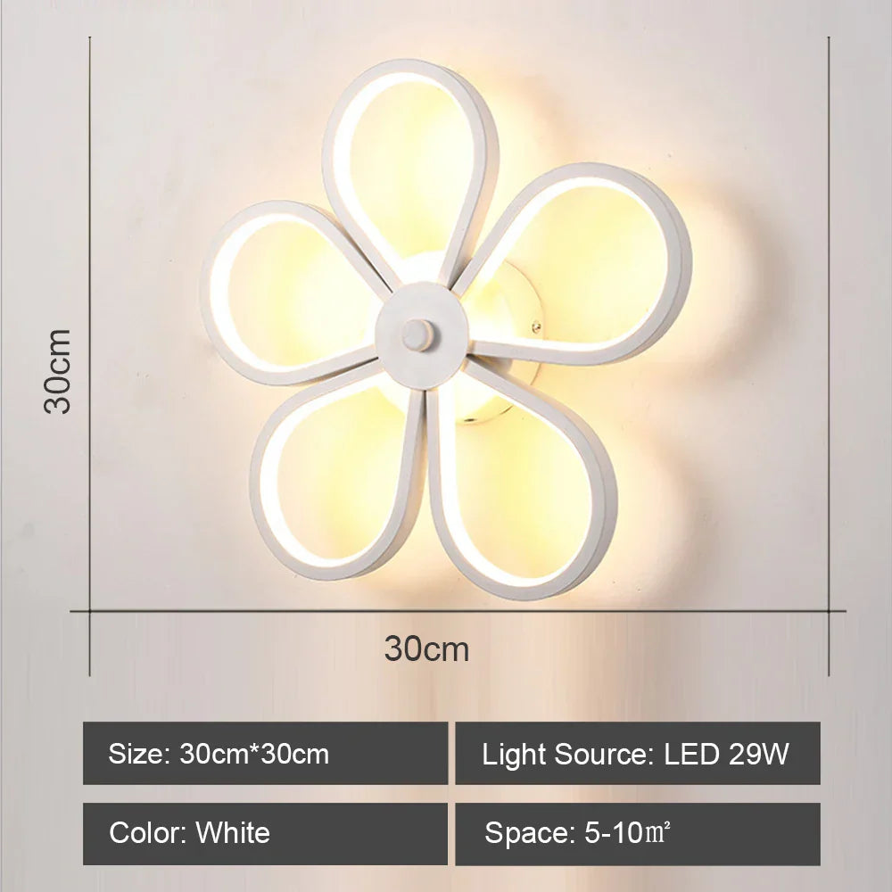 Decorbites™ LED Wandarmatur aus Acryl für Schlafzimmer und Flur, Stil einer Kronleuchter