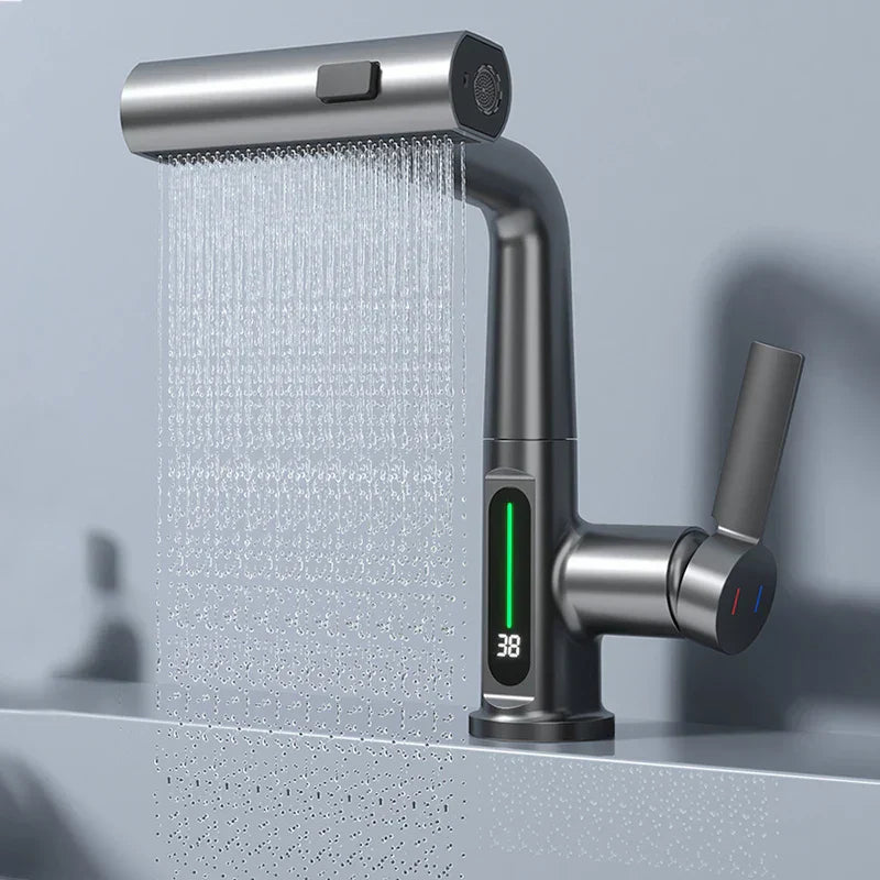 DecorBites™ Digital Display Basin Faucet with Temperature Control