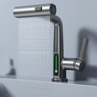 DecorBites™ Digital Display Basin Faucet with Temperature Control